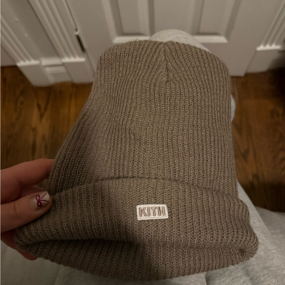 Kith Brown Ribbed Beanie